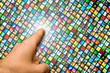 Setup de entretenimento doméstico com IPTV